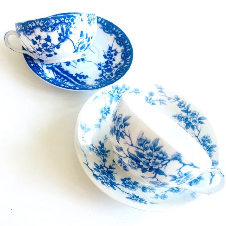 Blue White set / Antique