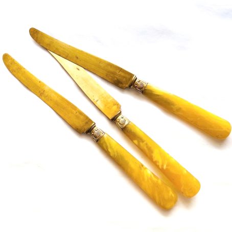 Tortoise Shell knife /  Antique / Paris
