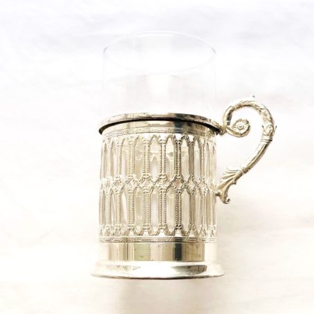 Silver & Clear /  Antique / Paris